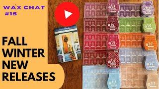 Scentsy New Releases Fall Winter / BBMB  voting / Q & A - Wax Chat Live #  15