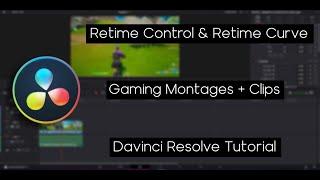 Davinci Resolve - How To Use Retime Control & Retime Curve For Any Clip!