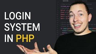 How To Create A Login System In PHP For Beginners | Procedural MySQLi | PHP Tutorial