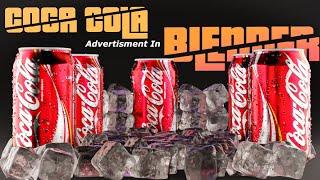 Coca Cola Commercial Shot at home  | Blender Tutorial | Mahaz VFX