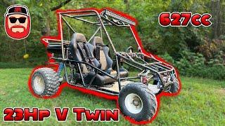 23Hp V-Twin Buggy Finish & First Ride