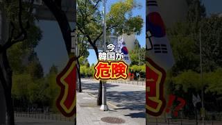 今韓国が危険⁉️#韓国 #韓国旅行 #韓国旅行情報 #渡韓 #渡韓情報 #ソウル #ソウル旅行 #short #shorts