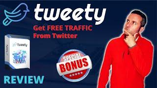 Tweety Review ️ Don't Miss FREE Software Bonus  Get Free Organic Traffic From Twitter Using This 