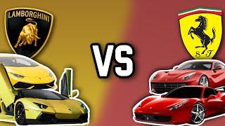 Lamborghini VS Ferrari | Car Brands Comparison