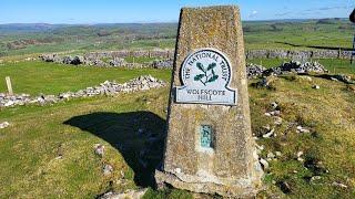 Wolfscote Hill. Peak District National Park. 88 Trig Point Challenge 2023 - Trig 5 of 88.