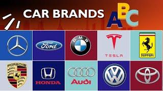 ABC Car Brands  - Learn the Alphabet with all famous car brands in the world