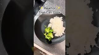 Realtor Cooking Creamy Garlic Chicken