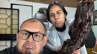 Taty se corto el PELO VEA SU CAMBIO.