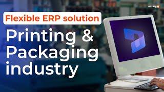 Flexible ERP for Printing & Packaging | System overview