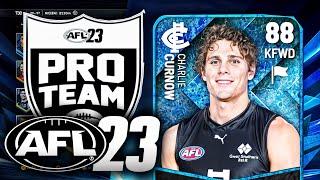 IT BEGINS - AFL 23 PRO TEAM MODE - Episode 1