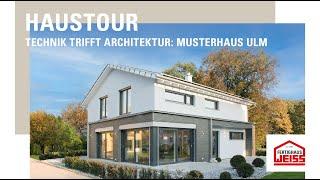 Haustour Musterhaus Ulm - Fertighaus WEISS