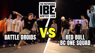 Battle Droids vs. Red Bull BC One Squad | SEMI-FINAL Crew Battle | IBE Winter Jam 2021