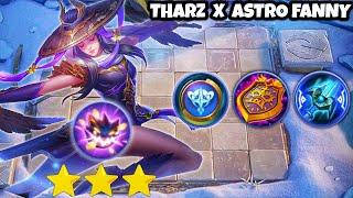 3 STAR ASTRO FANNY. THARZ 3 GAMEPLAY. UNLIMITED CABLE. MUST WATCH!! MAGIC CHESS MOBILE LEGENDS