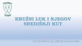 KRUŽNI LUK I NJEGOV SREDIŠNJI KUT / 7. razred matematika instrukcije / Hrvoje Šelimber