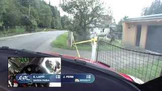 FIA ERC Barum Czech Rally Zlín - Lappi Crash