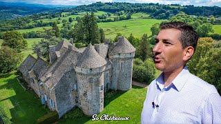 Tour of a Mountain French Chateau with its Owner.