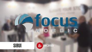 Focus Nordic at IBC 2023 –  Sirui Rapid Pro Tripod System