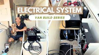 Van Electrical System Install - 3000W Inverter, 400aH Lithium Batteries | Van Build Series (Ep. 24)