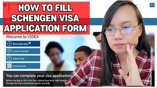 HOW TO FILL SCHENGEN VISIT/TOURIST VISA APPLICATION FORM | GERMANY