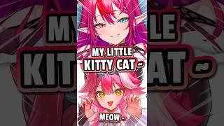 little kitty cat is hungry...