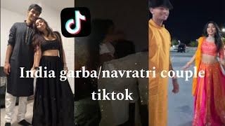 Indian garba/navratri couple tiktoks compilation 