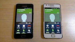 Samsung Galaxy S2 (Black & White) Incoming Call