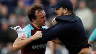 West Ham United 0 - 3 Burnley, West Ham Fans Invade The Pitch, Mark Noble Fight With Pitch Invaders