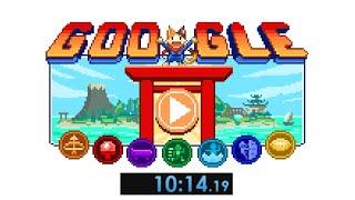 Google Doodle Champion Island Games Speedrun (10:14)