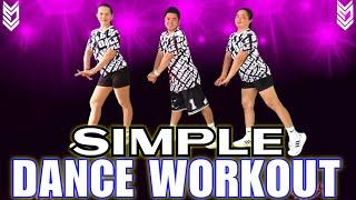 SIMPLE DANCE WORKOUT - EASY ZUMBA | DANCE WORKOUT | NONSTOP DANCE REMIX | FOR BEGINNERS | ZUMBA