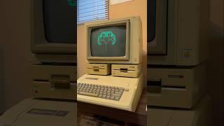 AppleSoft BASIC Fractal Tree program by @TheCodingTrain #retrocomputing #80s #programming #coding
