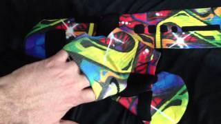 Space Graffitis - Custom Nike Elite Socks