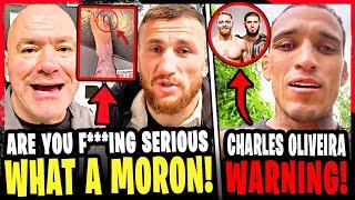 MMA Community REACTS to Merab INJURY! Charles Oliveira SENDS A WARNING! Islam Makhachev vs JDM