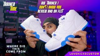 NIKE AIR TRAINER 1 DON'T I KNOW YOU REVIEW AND ON FEET!! MAGIC BO JACKSON! 35 YEARS OF BRILLIANCE!
