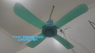 Twin Rabbit Mini Ceiling fan