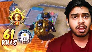 WORLD RECORD 61 KILLS HIGHEST in 1 Match CONQUEROR Trotz PUBG PUBG BEST Moments in PUBG Mobile