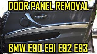 BMW E90 E91 E92 E93 Door Panel Removal