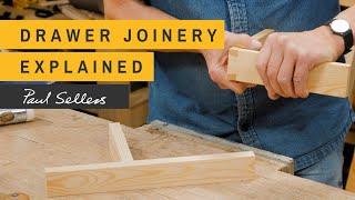 Drawer Joinery Explained | Paul Sellers