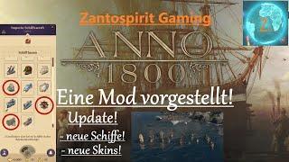 Anno 1800 Eine Mod vorgestellt! / Community Imperio Schiffswerft Update! / Timeline / Review Deutsch