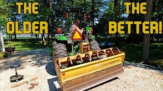 Fixing Old Farm Equipment - Gannon Box Blade Spring Replacement