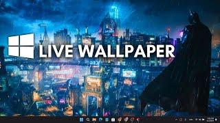 How to Set Live Wallpaper in Windows 11 (2024) | Add live wallpaper to windows 11 laptop