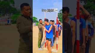 pre height measurement  #army #shorts #indianarmy #sainikvijay