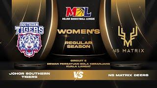 [ENG] MBL Regular Season 2024 | G9 |  Johor Southern Tigers vs NS Matrix Deers