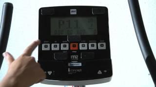 VIDEO H108B i.NEXOR BICICLETA ESTÁTICA UPRIGHT BIKE VELO D' APPARTAMENT