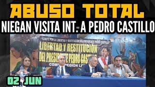 URGENTE: DENUNCIA INTERNACIONAL/ PROHÍBEN VISITA DIPLOMÁTICA AL PRESIDENTE CASTILLO EN BARBADILLO