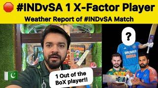 1 X-Factor Player from IND vs SA FINAL & Weather Report | Pakistan Reaction on IND vs SA