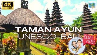 Taman Ayun Temple, Bali (stunning) UNESCO | virtual tour 4kHD (complete temple complex)