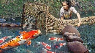 FULL VIDEO: 3h Harvesting BAMBOO, MAKING FISH TRAPS | Farm Daily Life: Cooking & Gardening