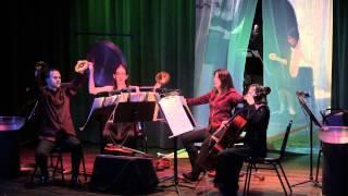 Carpe Diem String Quartet - Tan Dun - Ghost Opera - with Yihan Chen, pipa