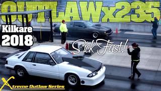 Sick fast nitrous X235 Outlaw Mustang Foxbody 2018