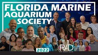 FLORIDA MARINE AQUARIUM SOCIETY HOLIDAY PARTY 2022 BY REEF AQUARIA DESIGN. WE INVITE YOU TO JOIN!